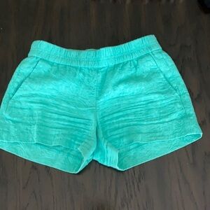 J Crew mint colored shorts